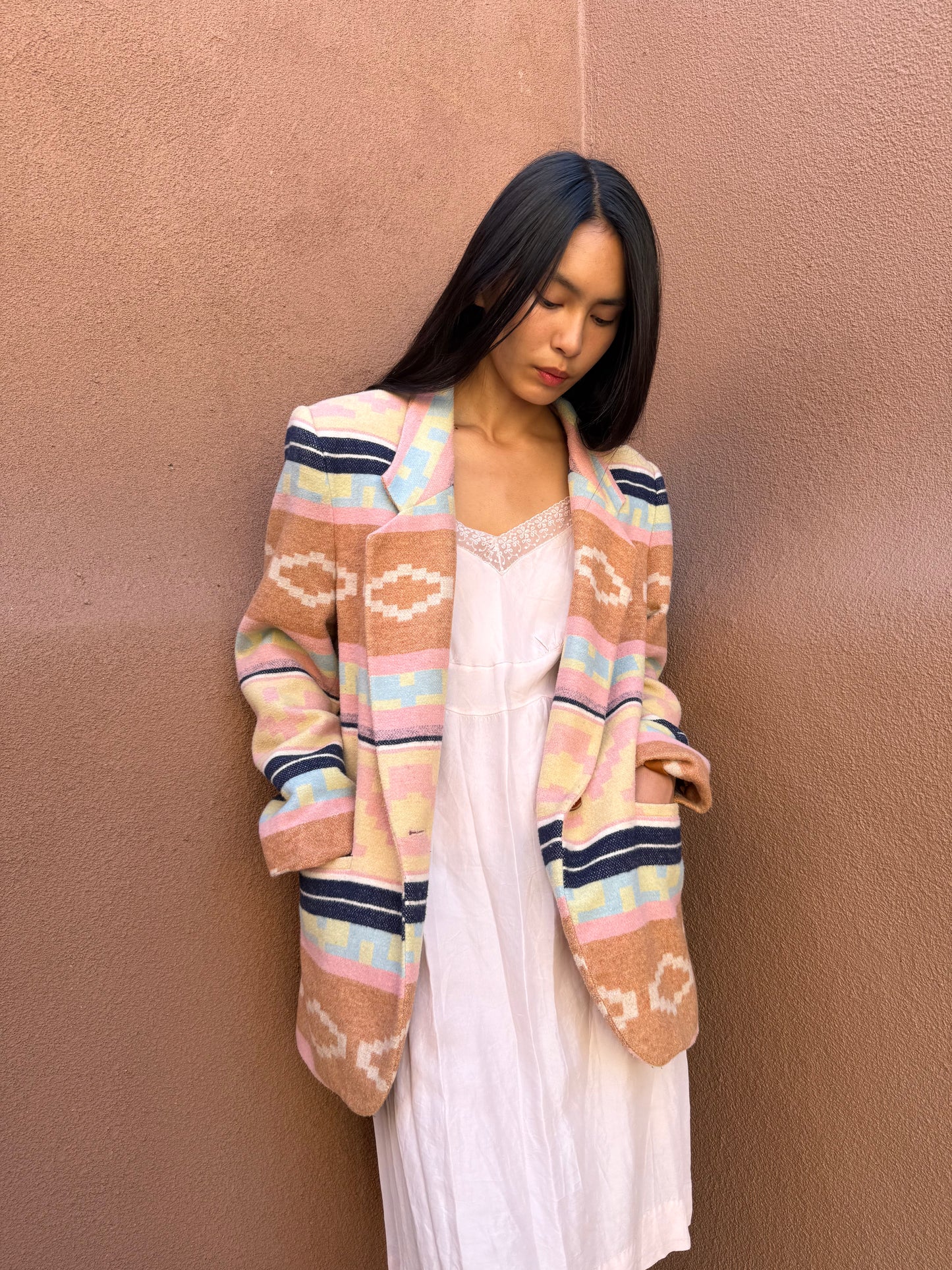 Vintage Southwest Blanket Blazer