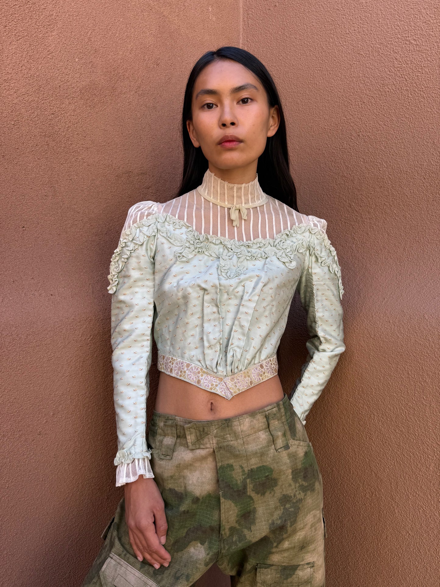 Vintage Victorian Style Corset Top