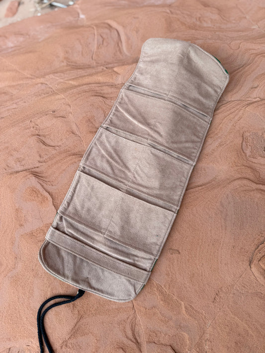 Upcycled Vintage Blanket Travel Organizer