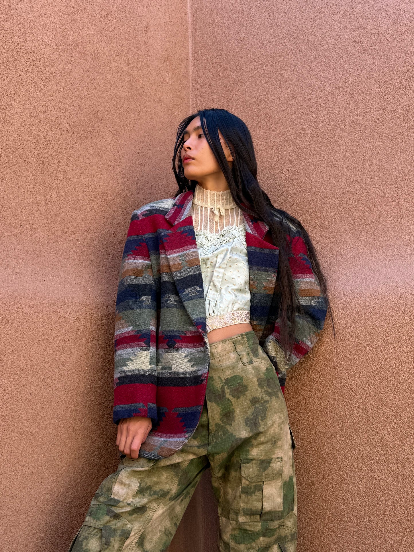 Vintage Southwest Blanket Blazer