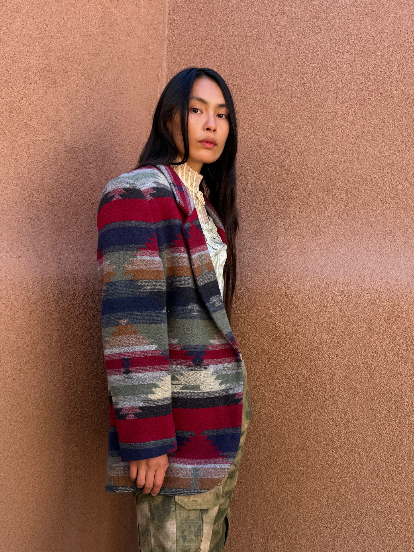 Vintage Southwest Blanket Blazer