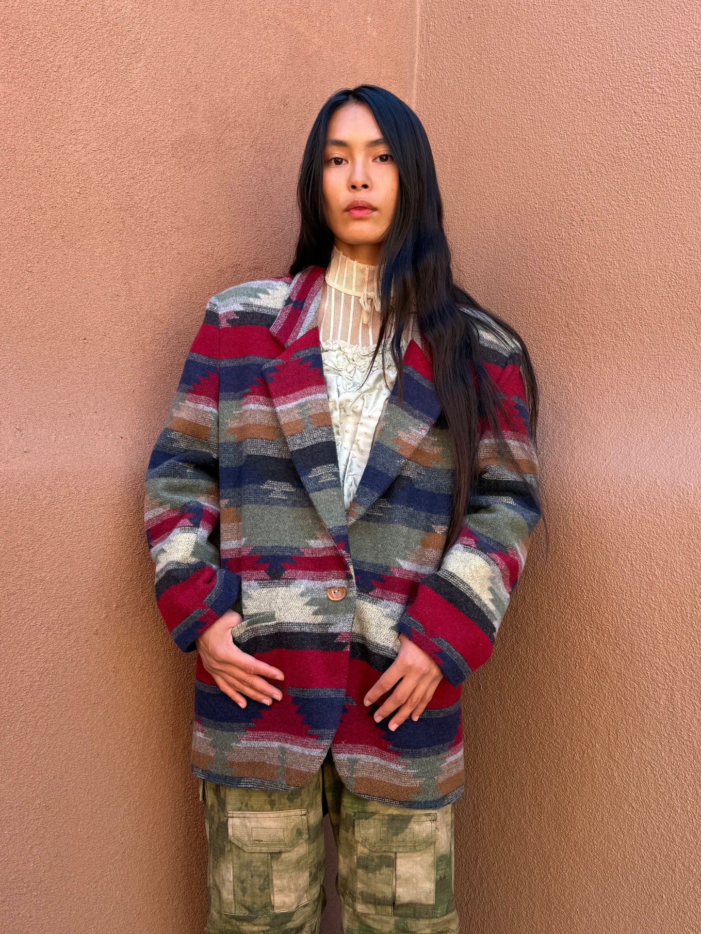 Vintage Southwest Blanket Blazer