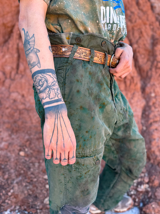 Upcycled Vintage WW2 Winter Military Pant 38 x 30