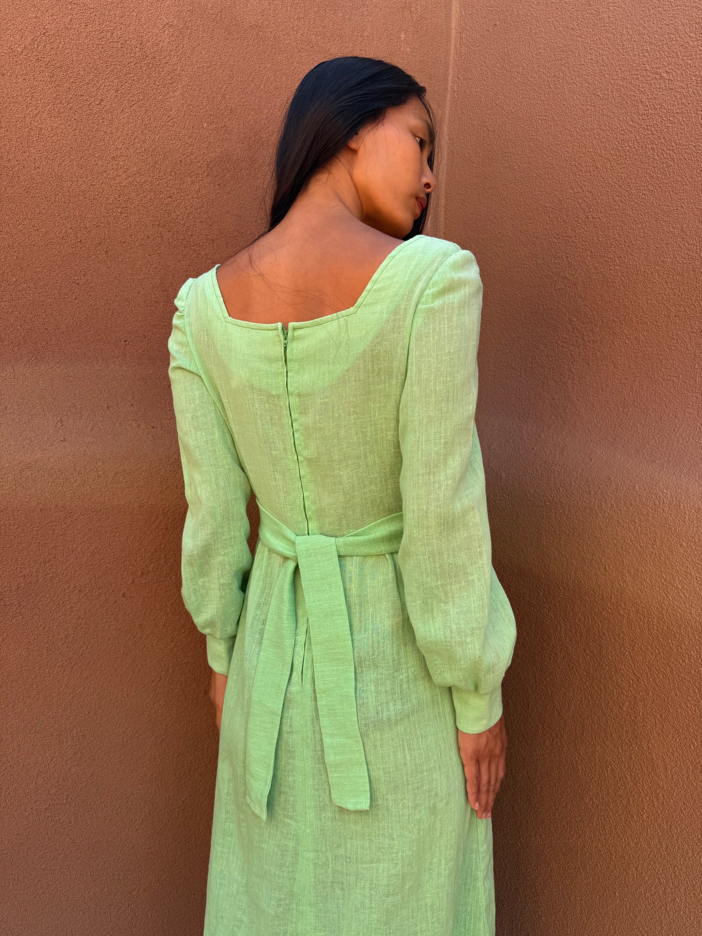 Vintage 70s Maxi Dress – Mint Julep