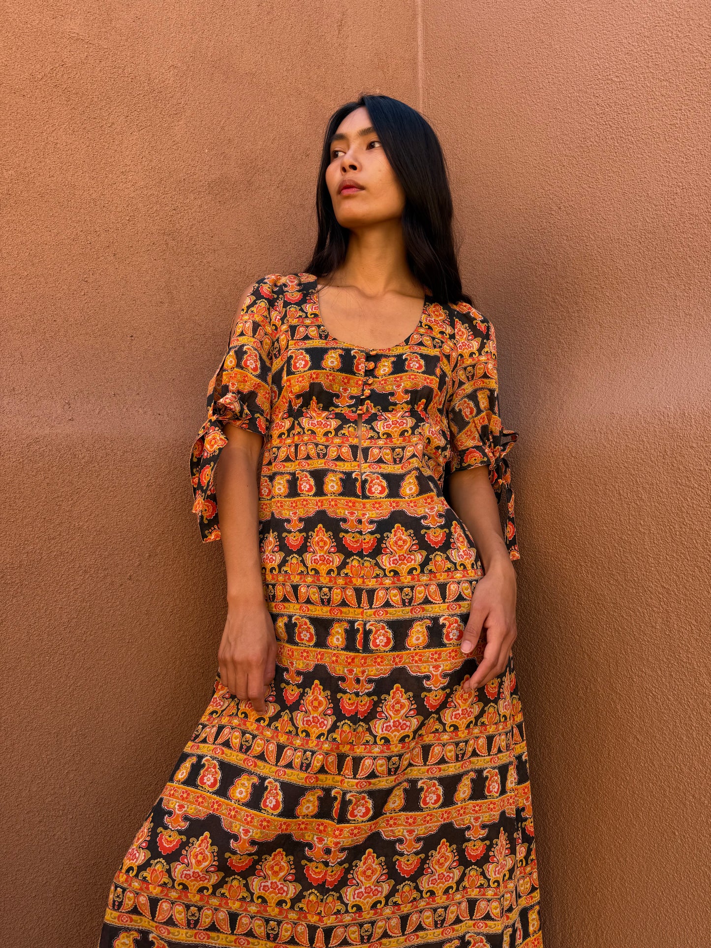 Vintage 70s  2-Piece Set – Bohemian Paisley Dream