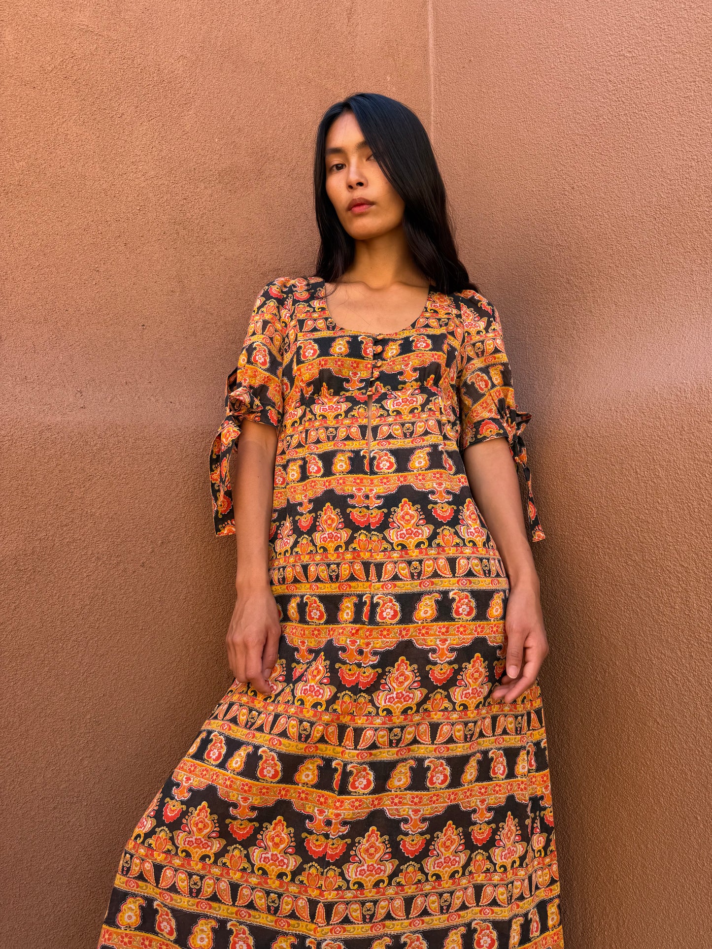 Vintage 70s  2-Piece Set – Bohemian Paisley Dream