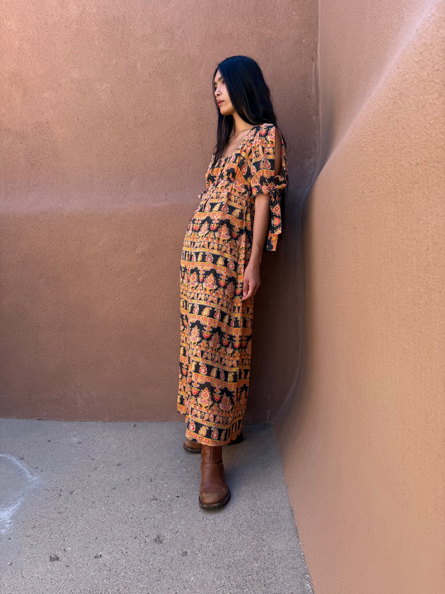 Vintage 70s  2-Piece Set – Bohemian Paisley Dream