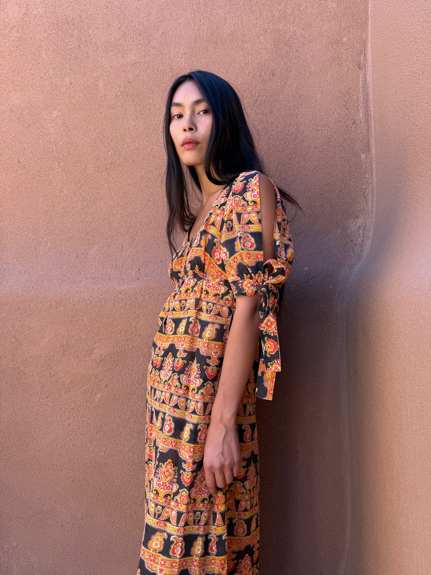 Vintage 70s  2-Piece Set – Bohemian Paisley Dream