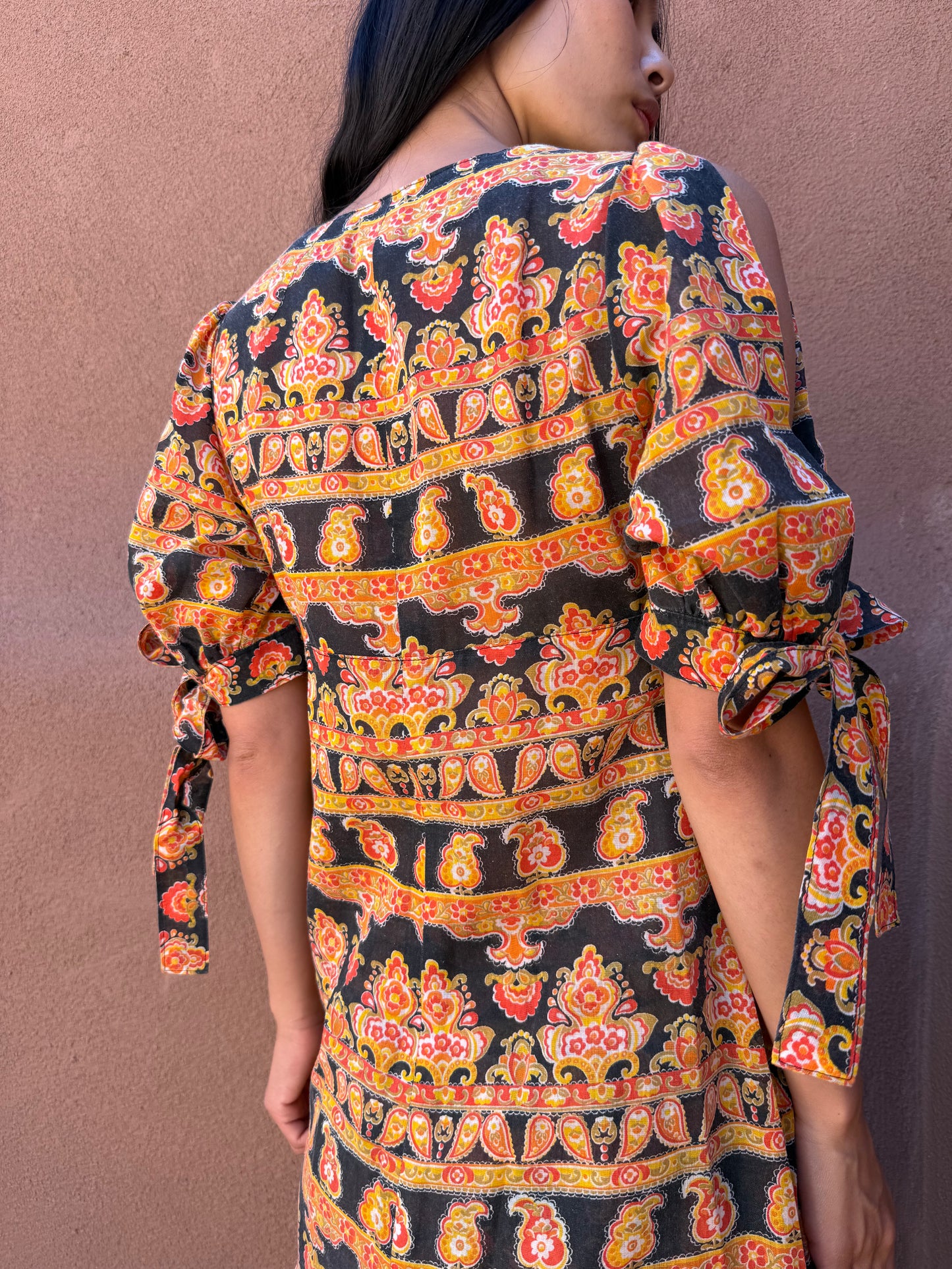 Vintage 70s  2-Piece Set – Bohemian Paisley Dream