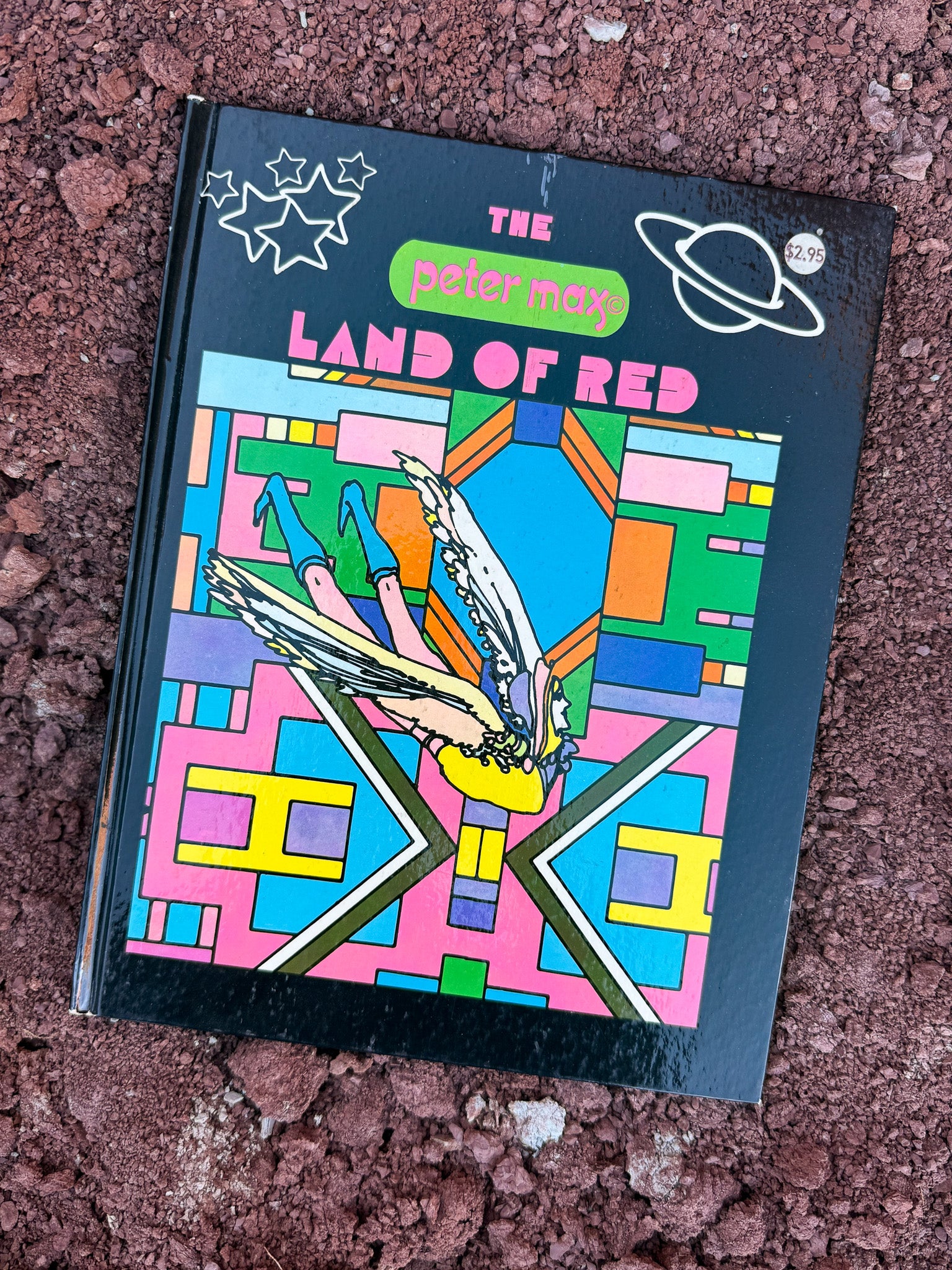 The Land of Red by Peter Max 1970