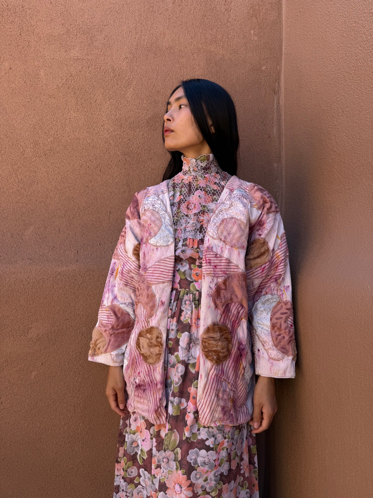 Upcycled Vintage Mexican 70s Folk Art Jacket