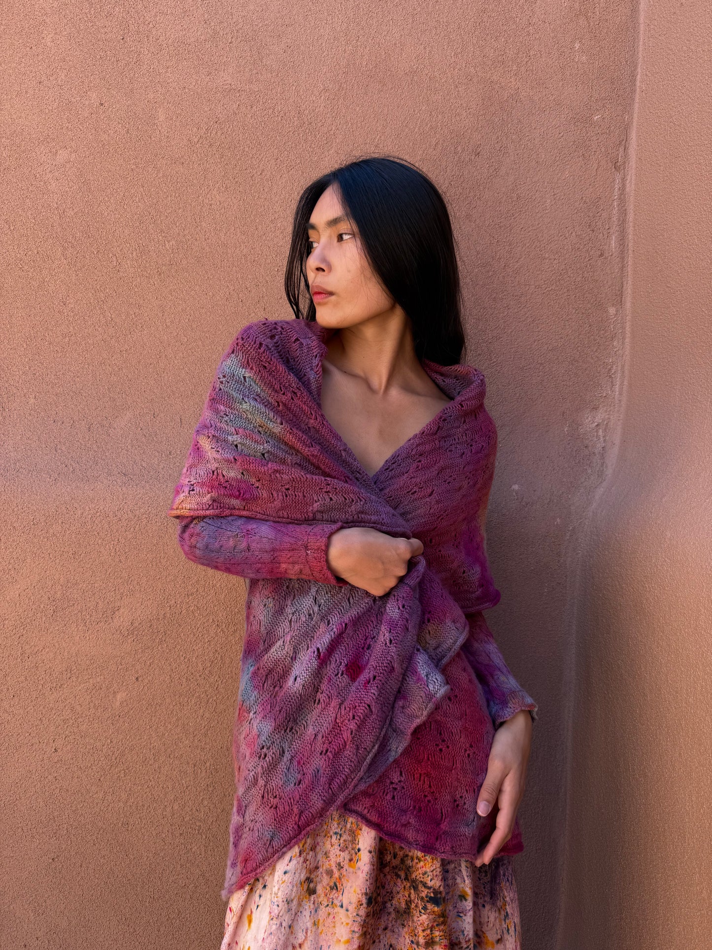 Upcycled Vintage Cashmere Blend Cardigan
