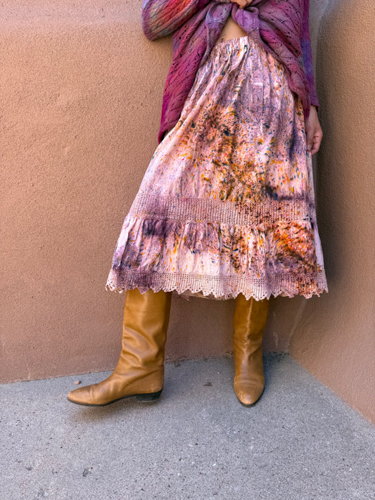 Upcycled Vintage Victorian Skirt