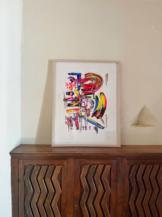 Steve Olsen Painting Donated to Diné Skate Garden Project