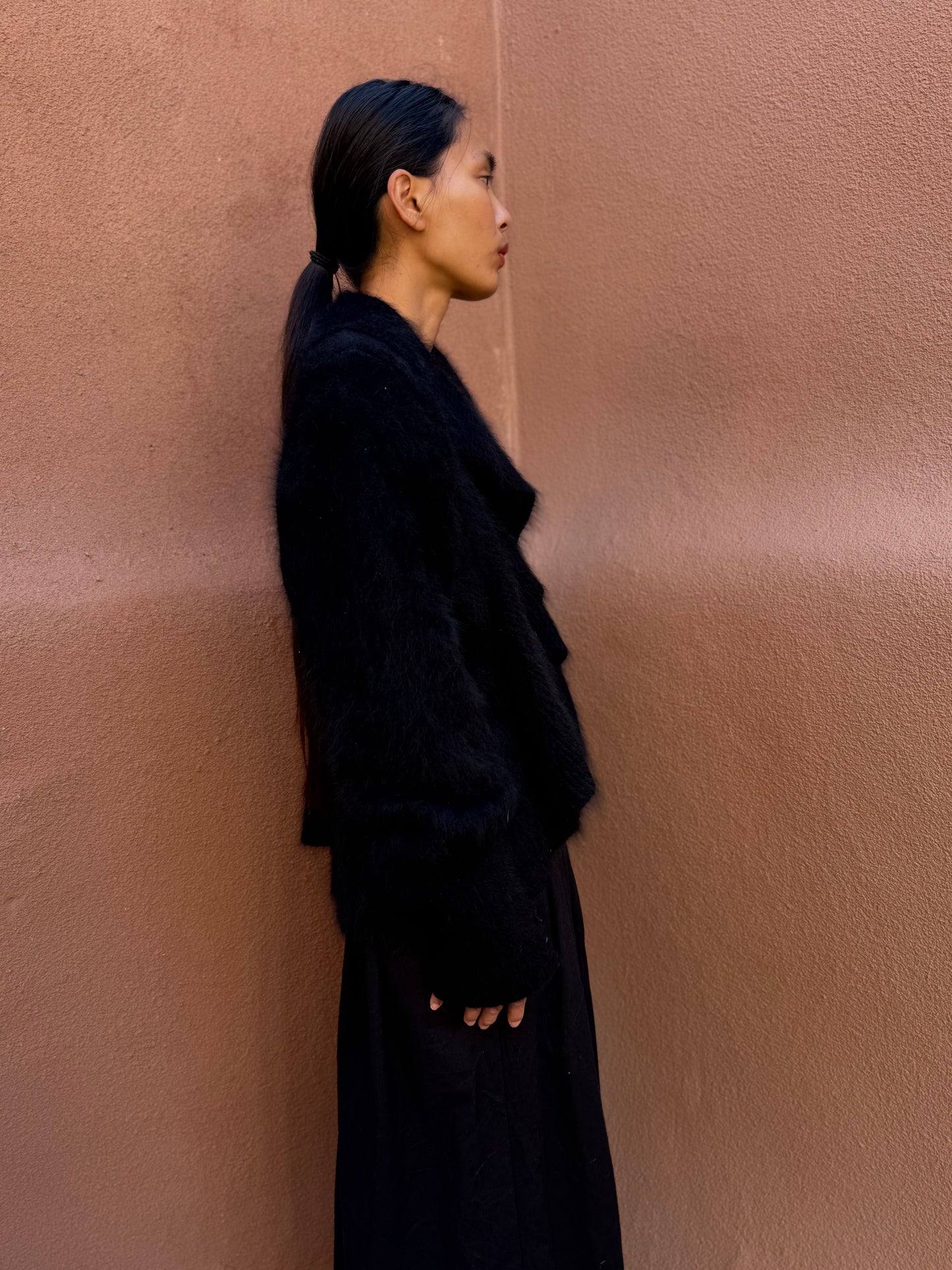Vintage 80s Angora Cardigan