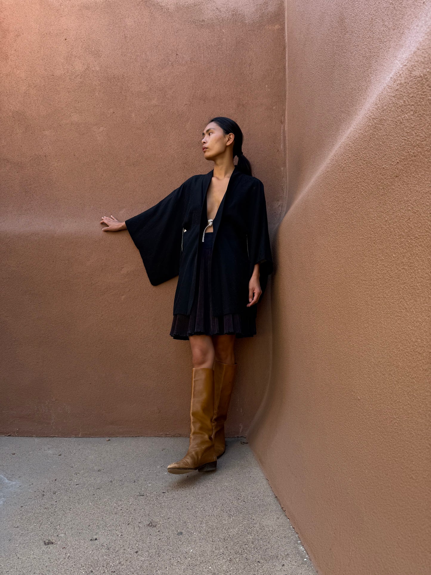 Vintage Silk Kimono Jacket