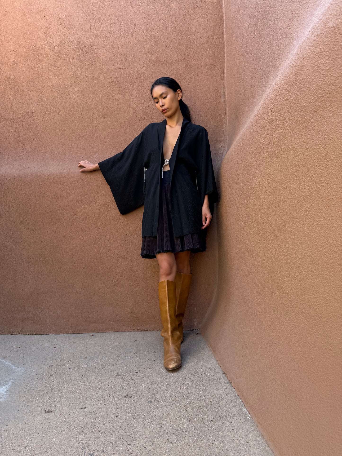 Vintage Silk Kimono Jacket