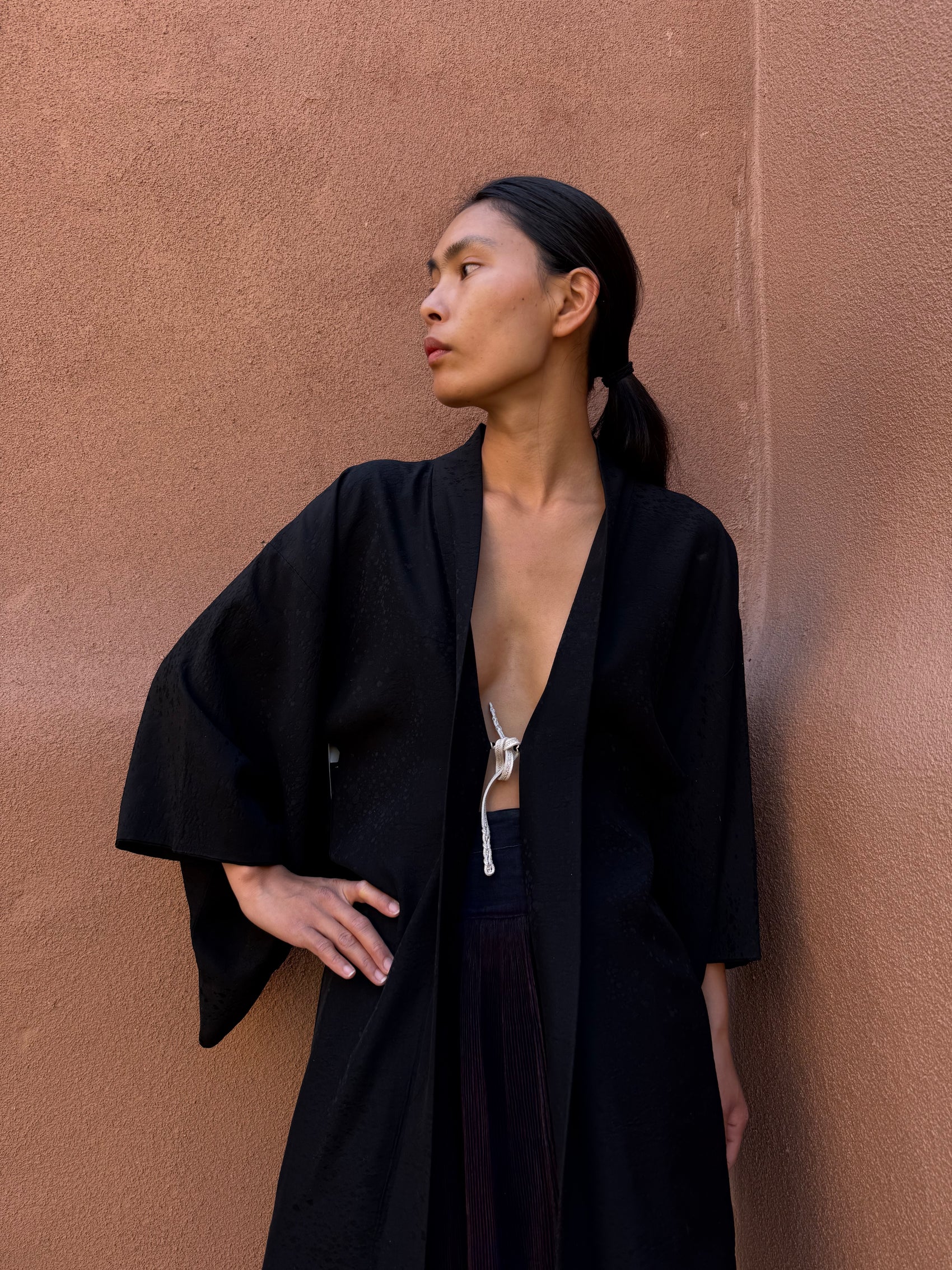 Vintage Silk Kimono Jacket