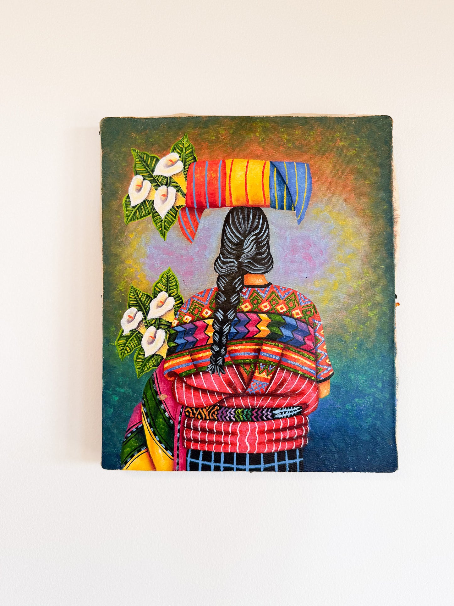 Vintage Mexican Folk Art Painting