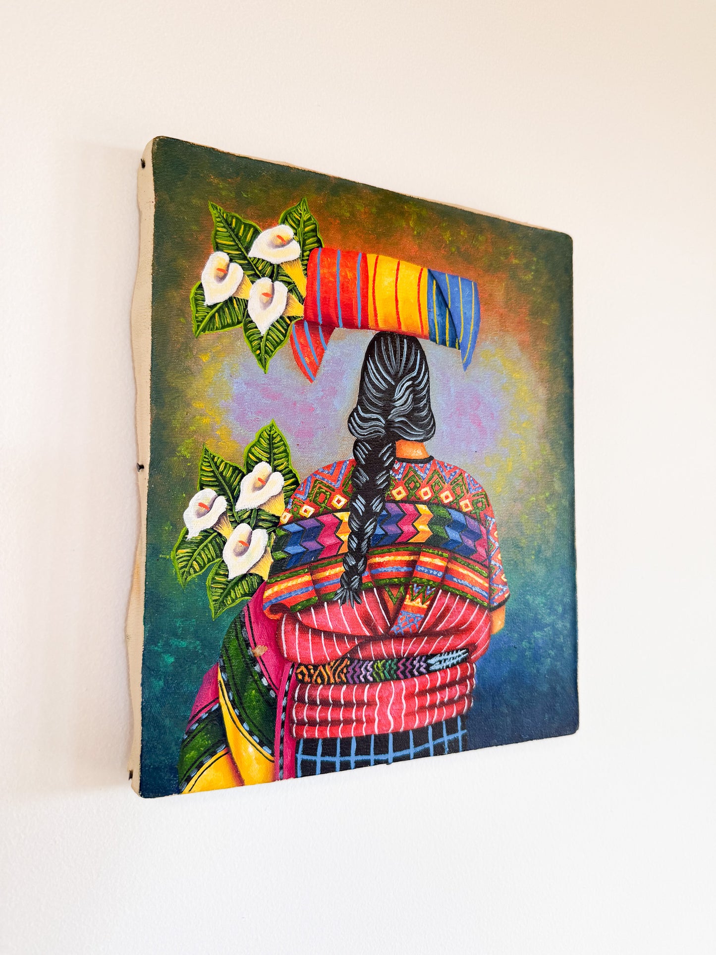 Vintage Mexican Folk Art Painting