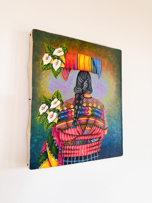 Vintage Mexican Folk Art Painting