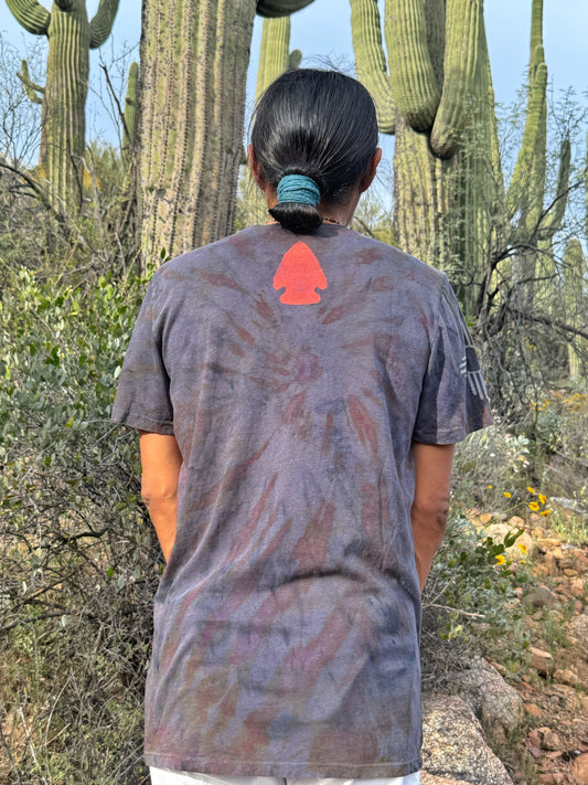 Limited Edition Hand Dyed Tees- Skate in Beauty  XL