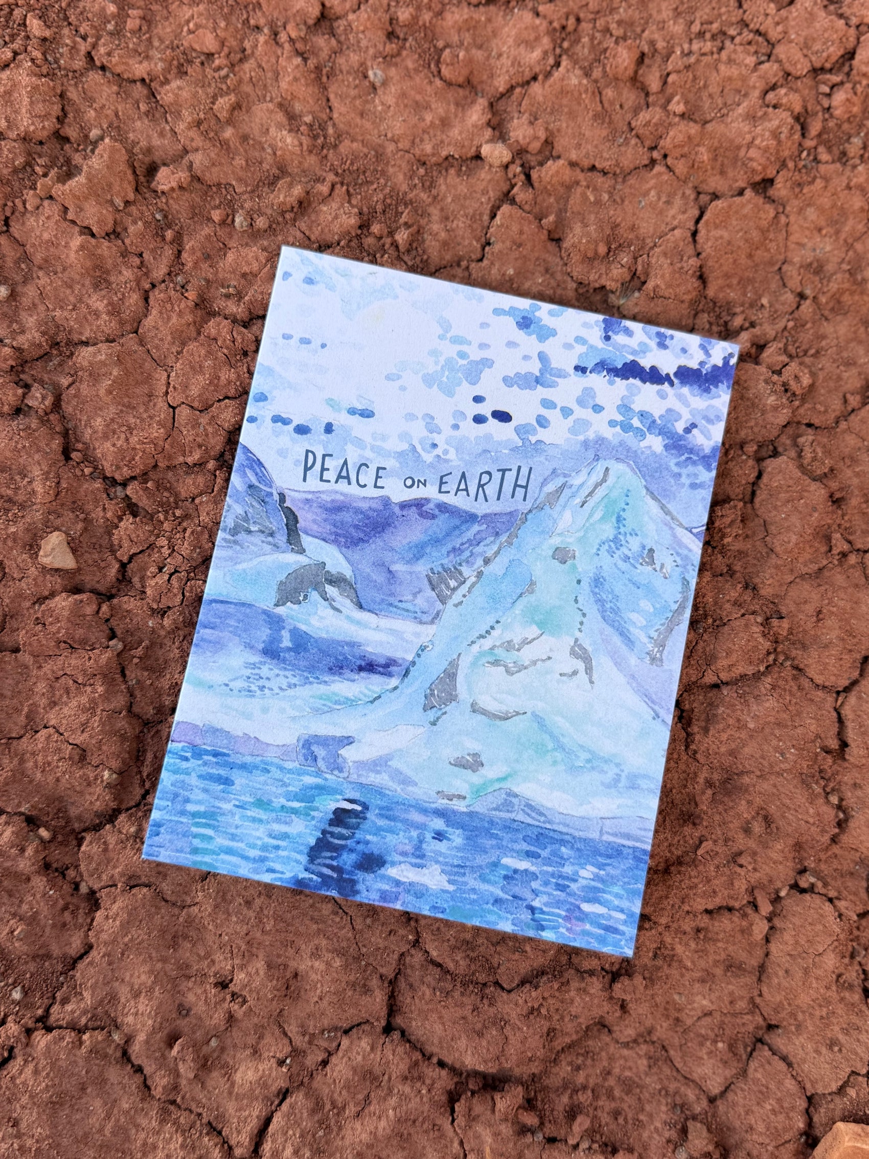 Peace on Earth Christmas Card by artist Brigida Swanson