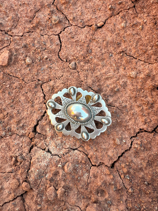 🤎 Vintage Sterling Southwest Pin