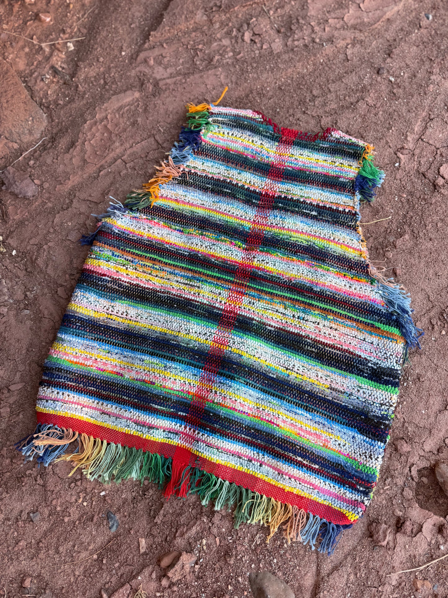 Vintage 80s Handwoven Vest