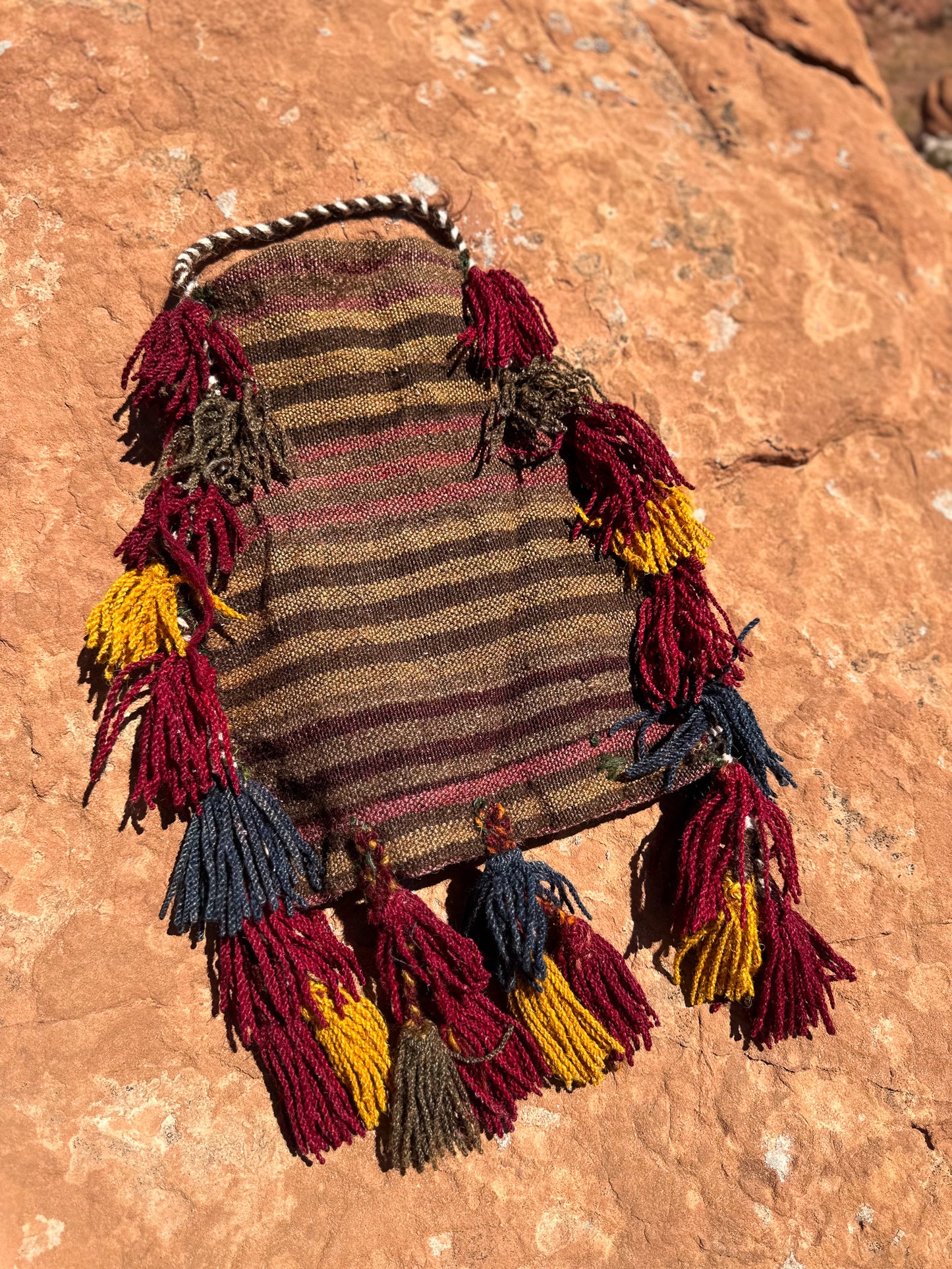 Vintage Handwoven Moroccan Bag
