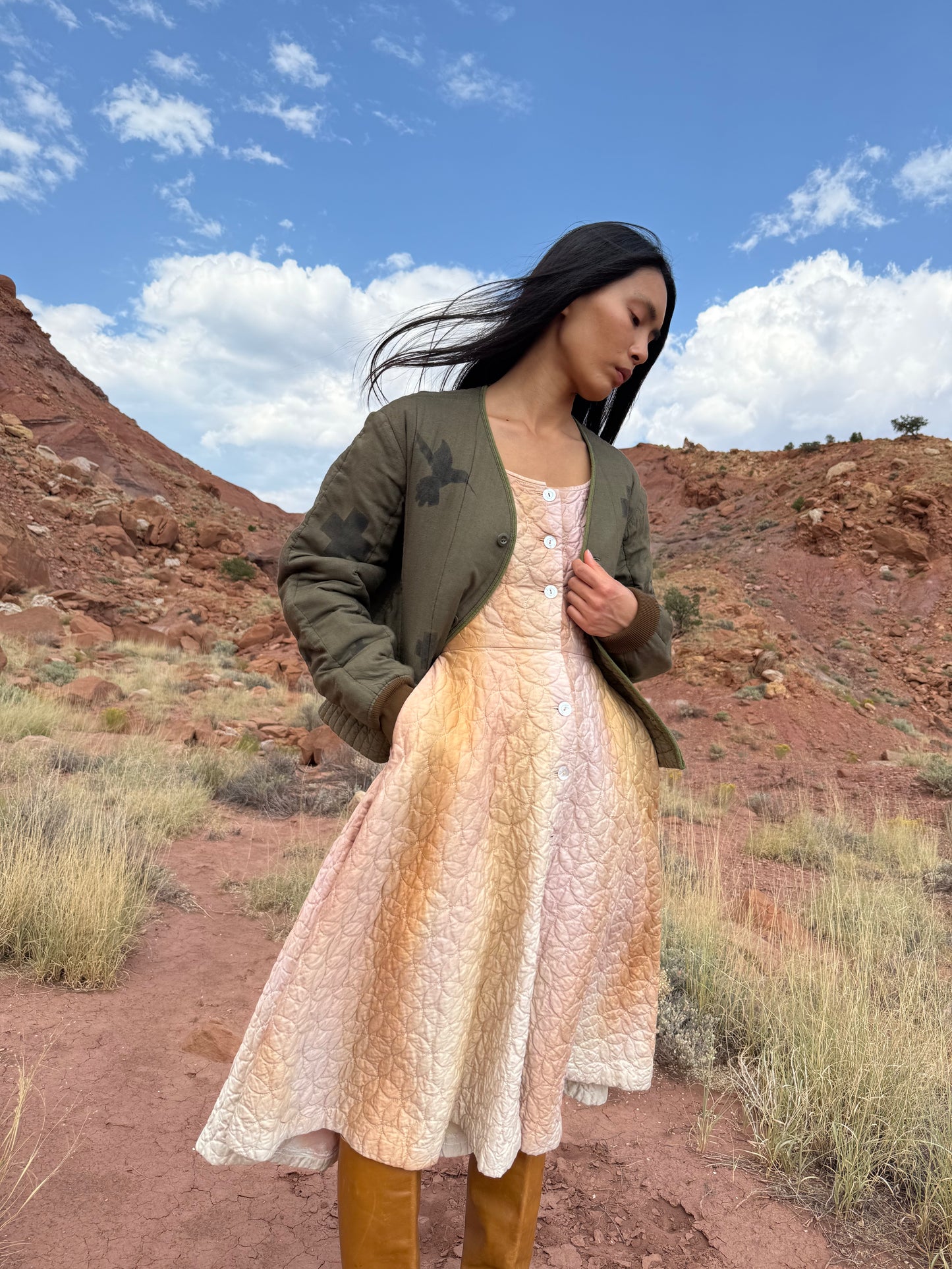 Upcycled Vintage Military Jacket