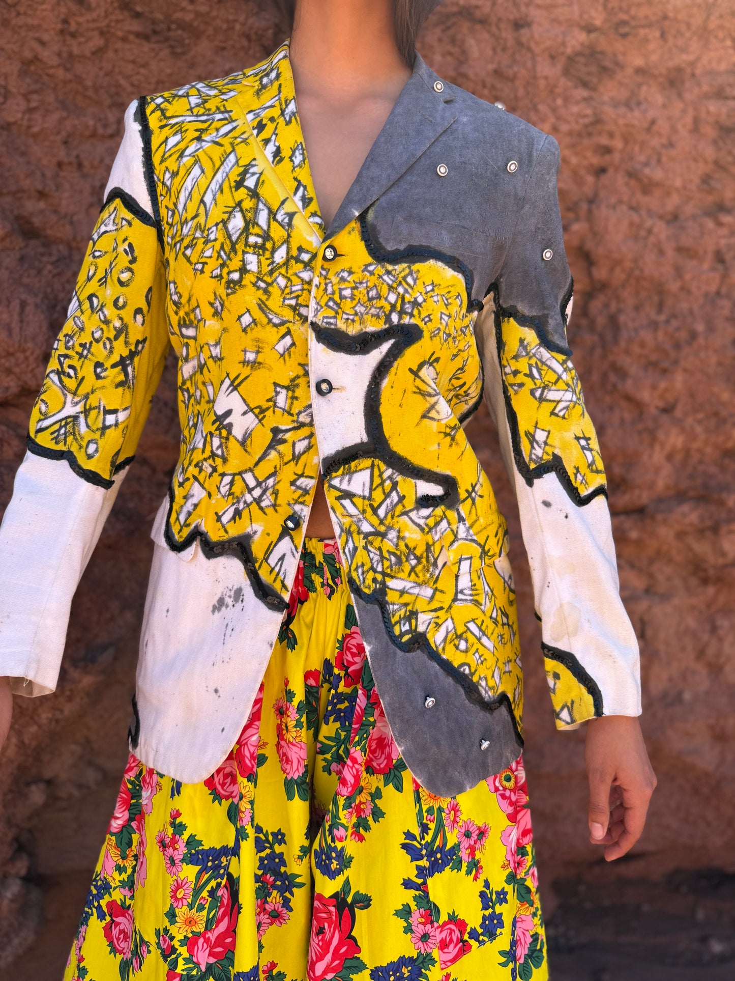 Vintage 80s Artwear Blazer