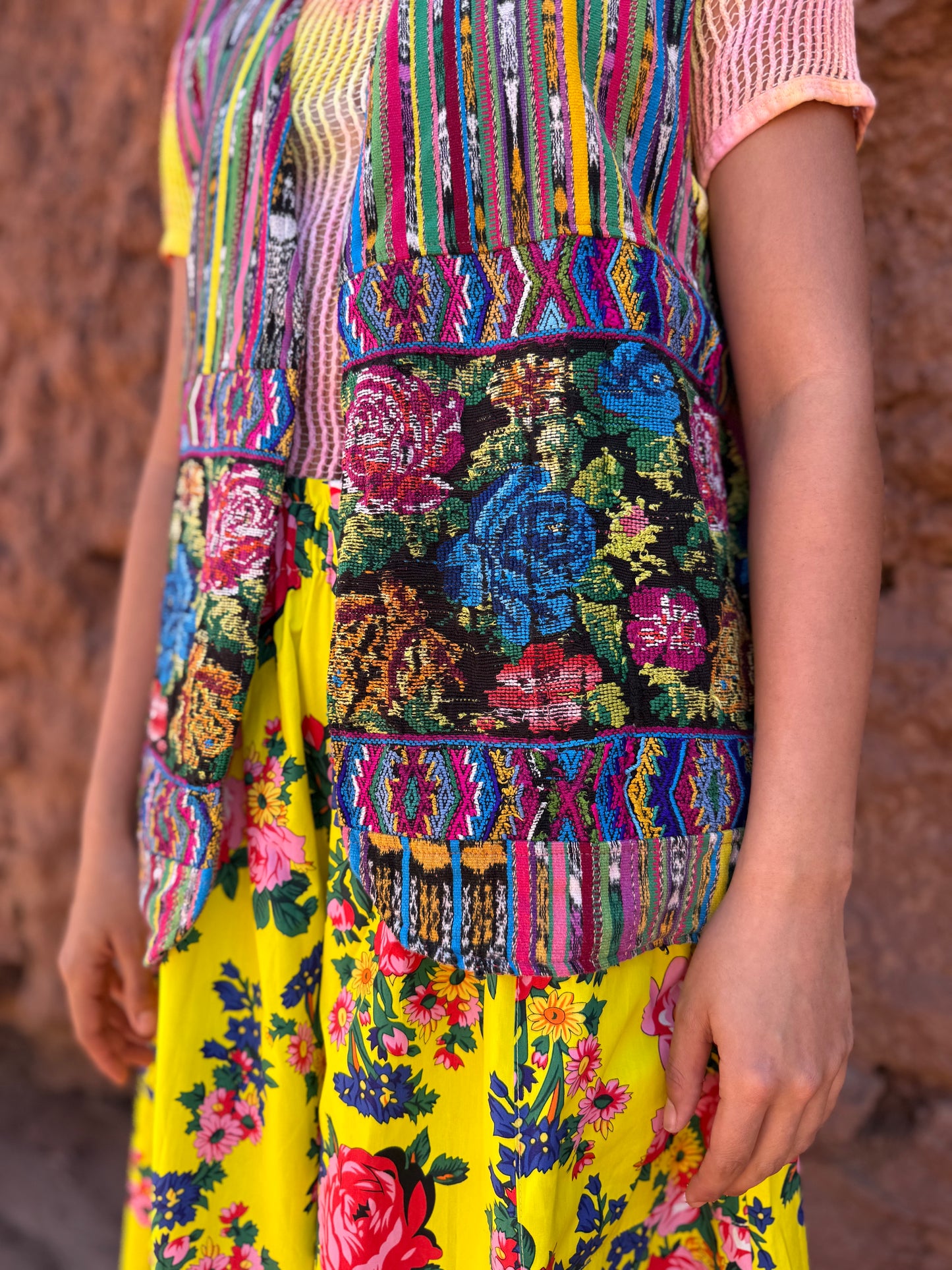 Vintage 80s Guatamalan Ikat Vest