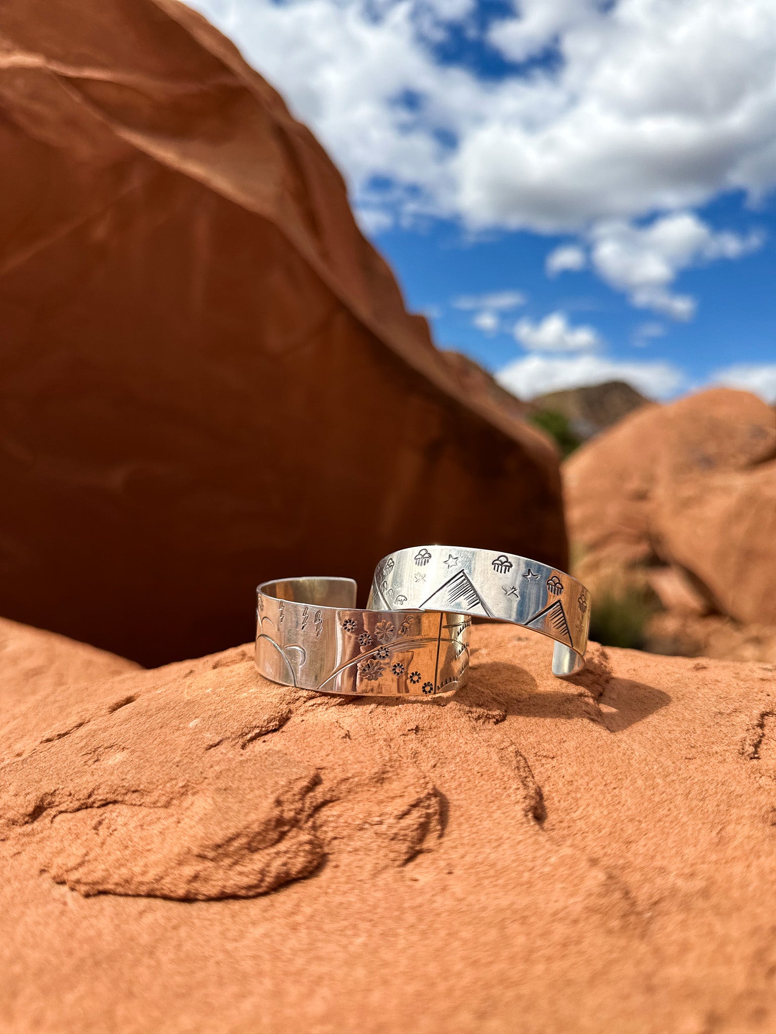 Navajo Made Storyteller Bracelets