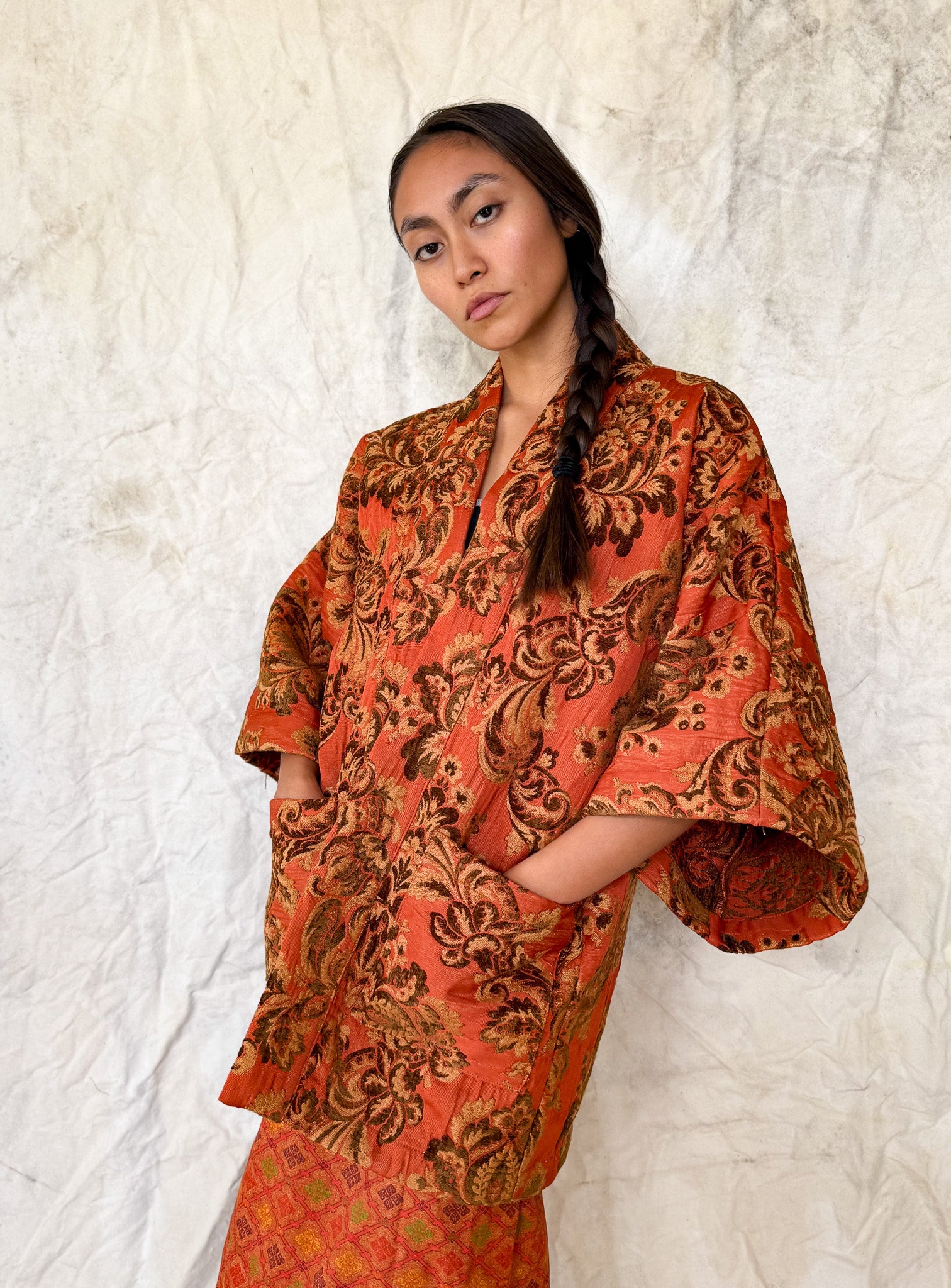 Upcycled Vintage Brocade Jacket