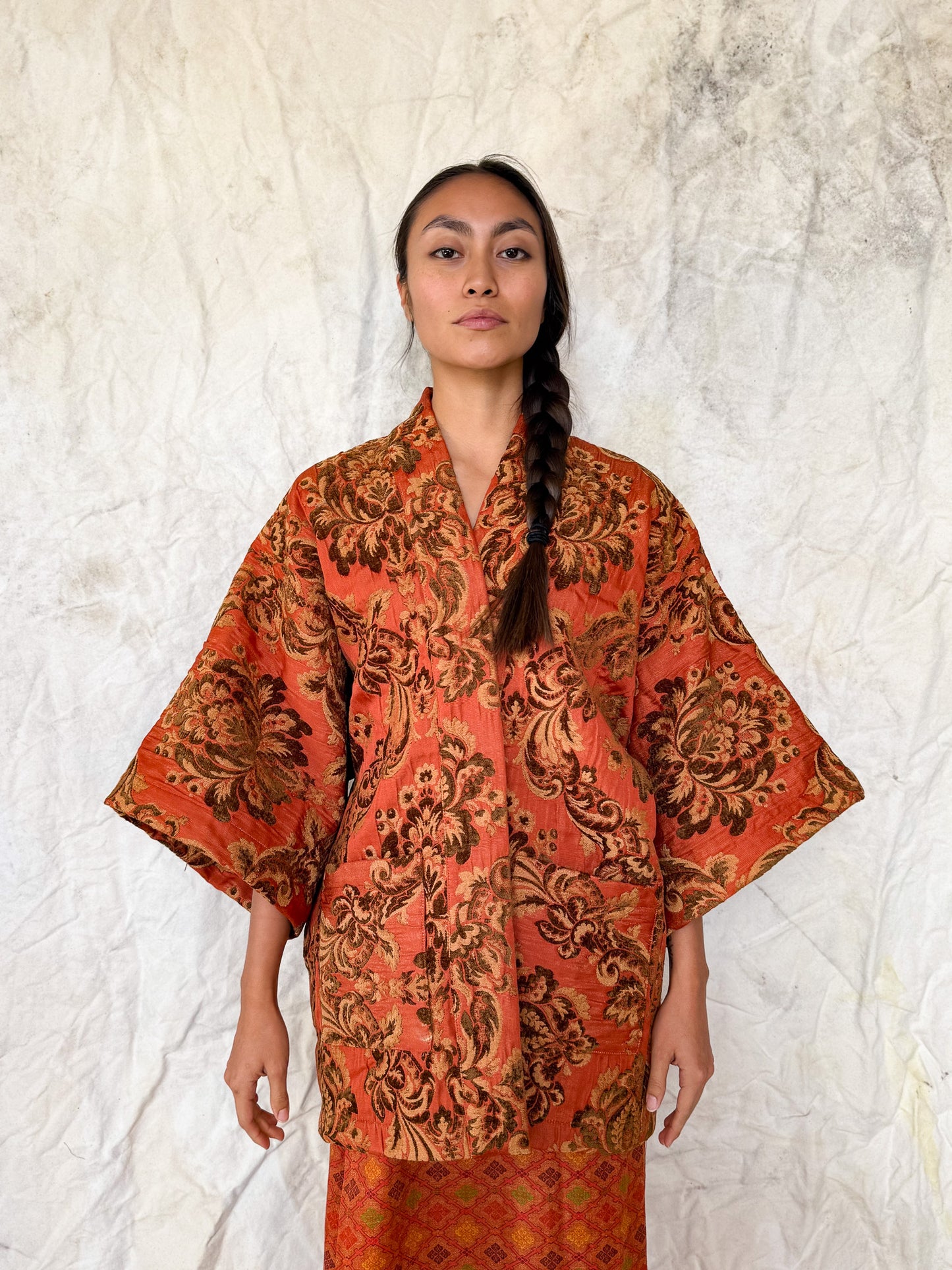 Upcycled Vintage Brocade Jacket