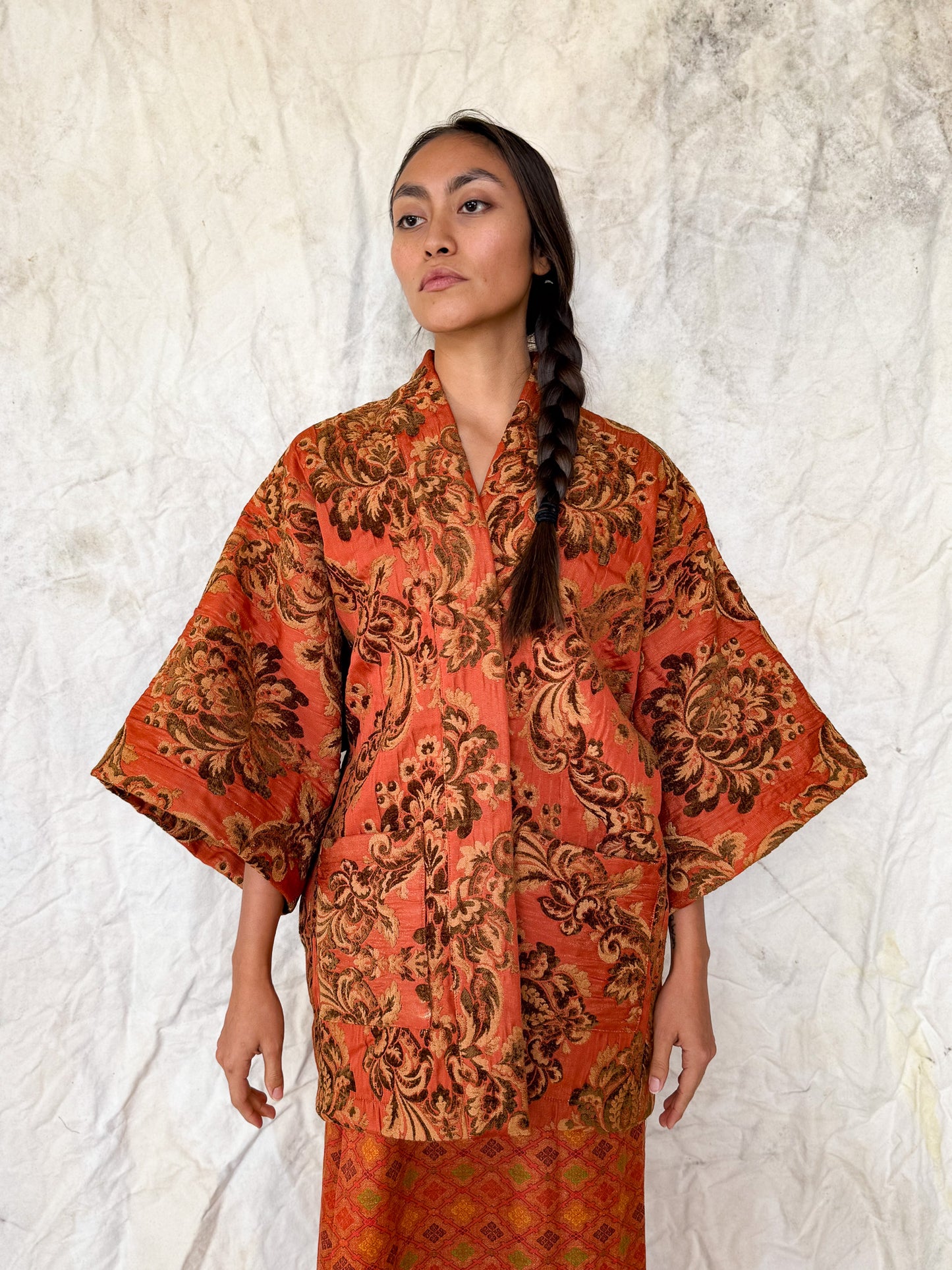 Upcycled Vintage Brocade Jacket