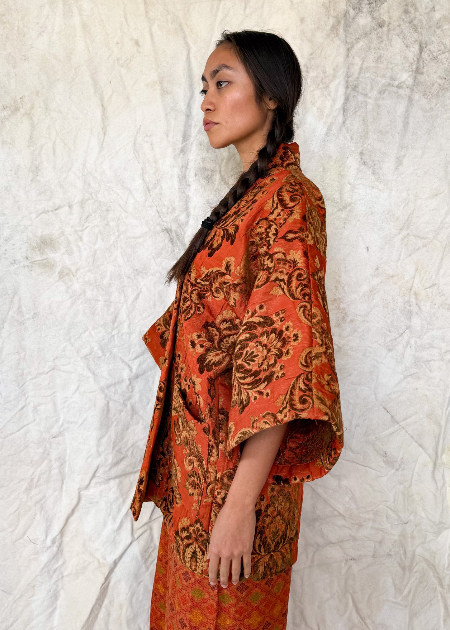 Upcycled Vintage Brocade Jacket