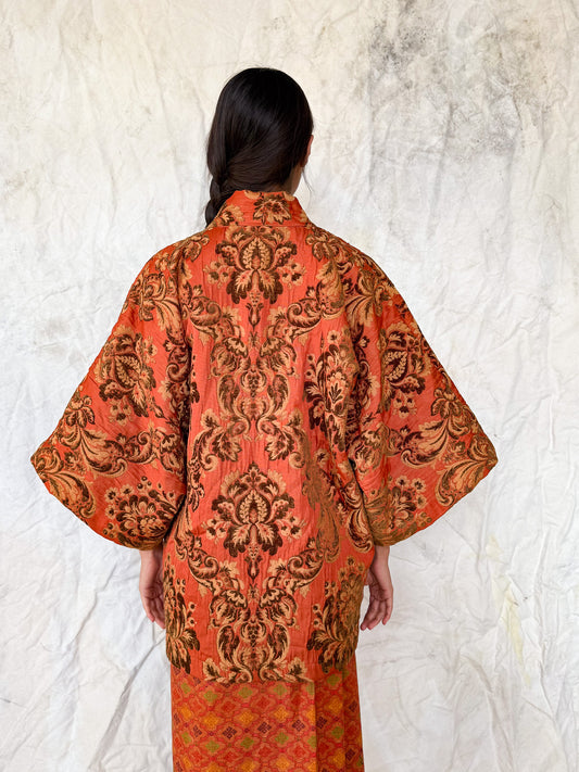 Upcycled Vintage Brocade Jacket