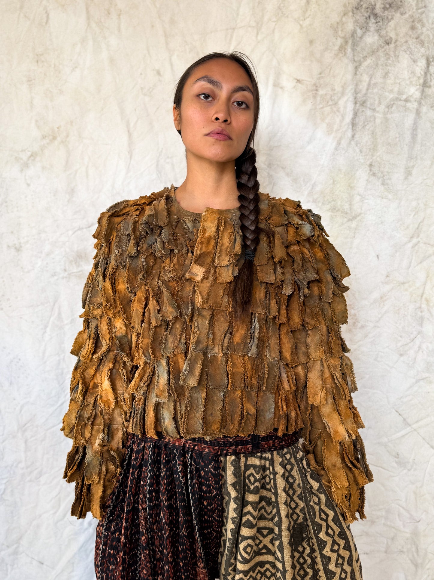 Upcycled Vintage 70s Fringe Jacket