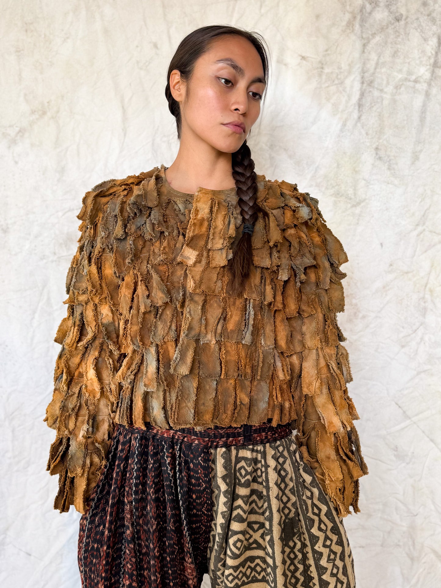 Upcycled Vintage 70s Fringe Jacket