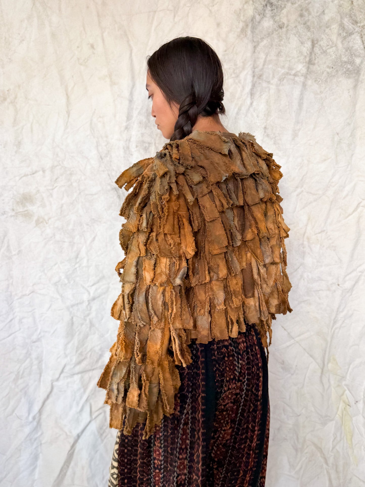 Upcycled Vintage 70s Fringe Jacket