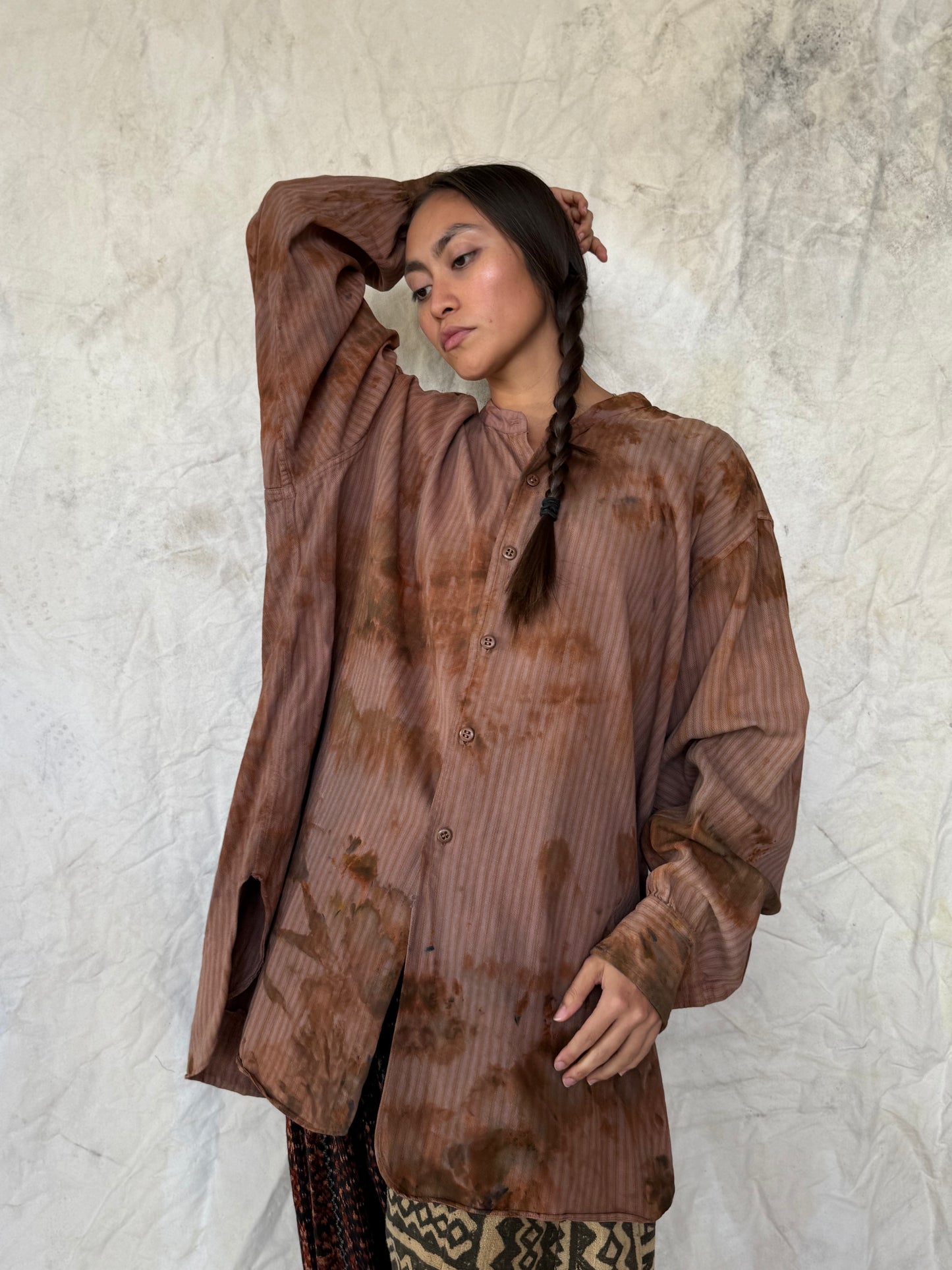 Upcycled Vintage Workwear Shirt