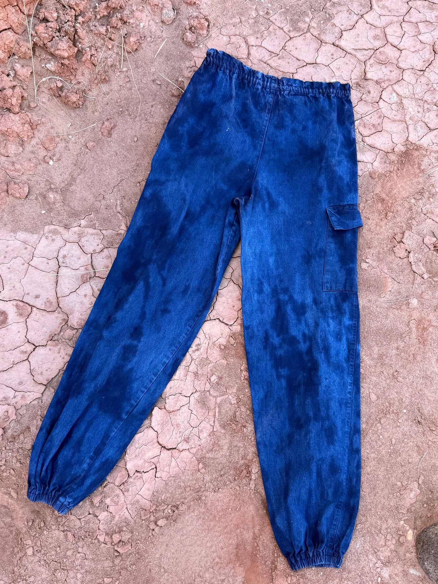 Upcycled Vintage 80s Denim Joggers