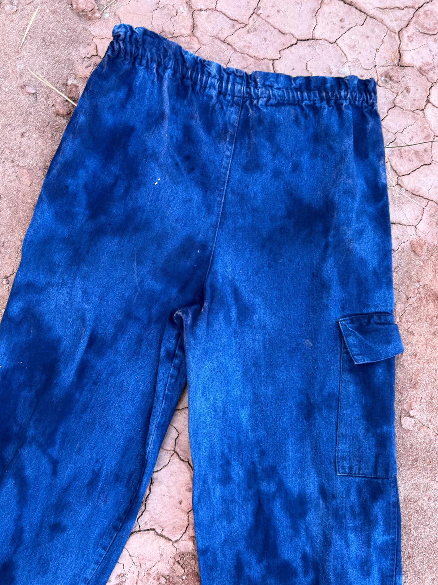 Upcycled Vintage 80s Denim Joggers