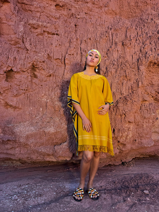 Vintage Folk Poncho