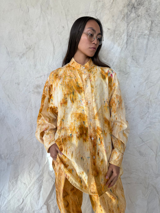 Upcycled Vintage Workwear Shirt