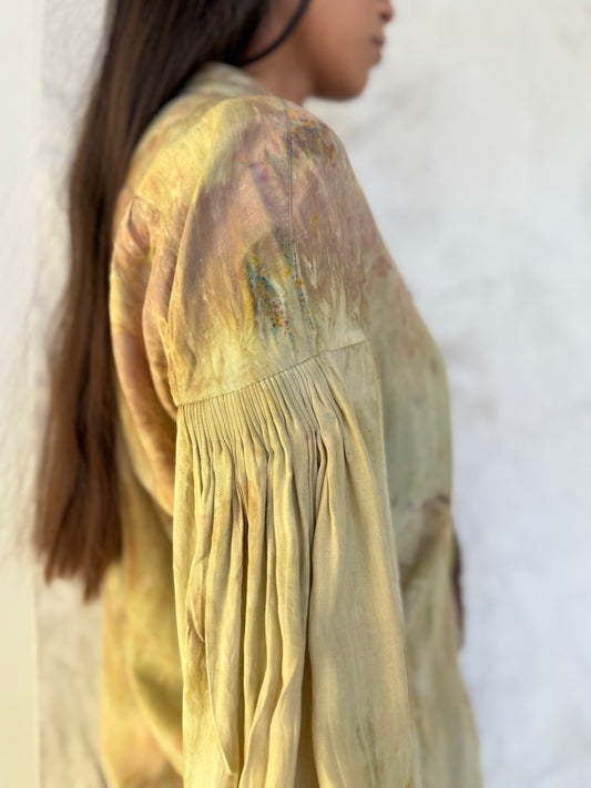 Upcycled Vintage Midcentury Eveningwear Shirt