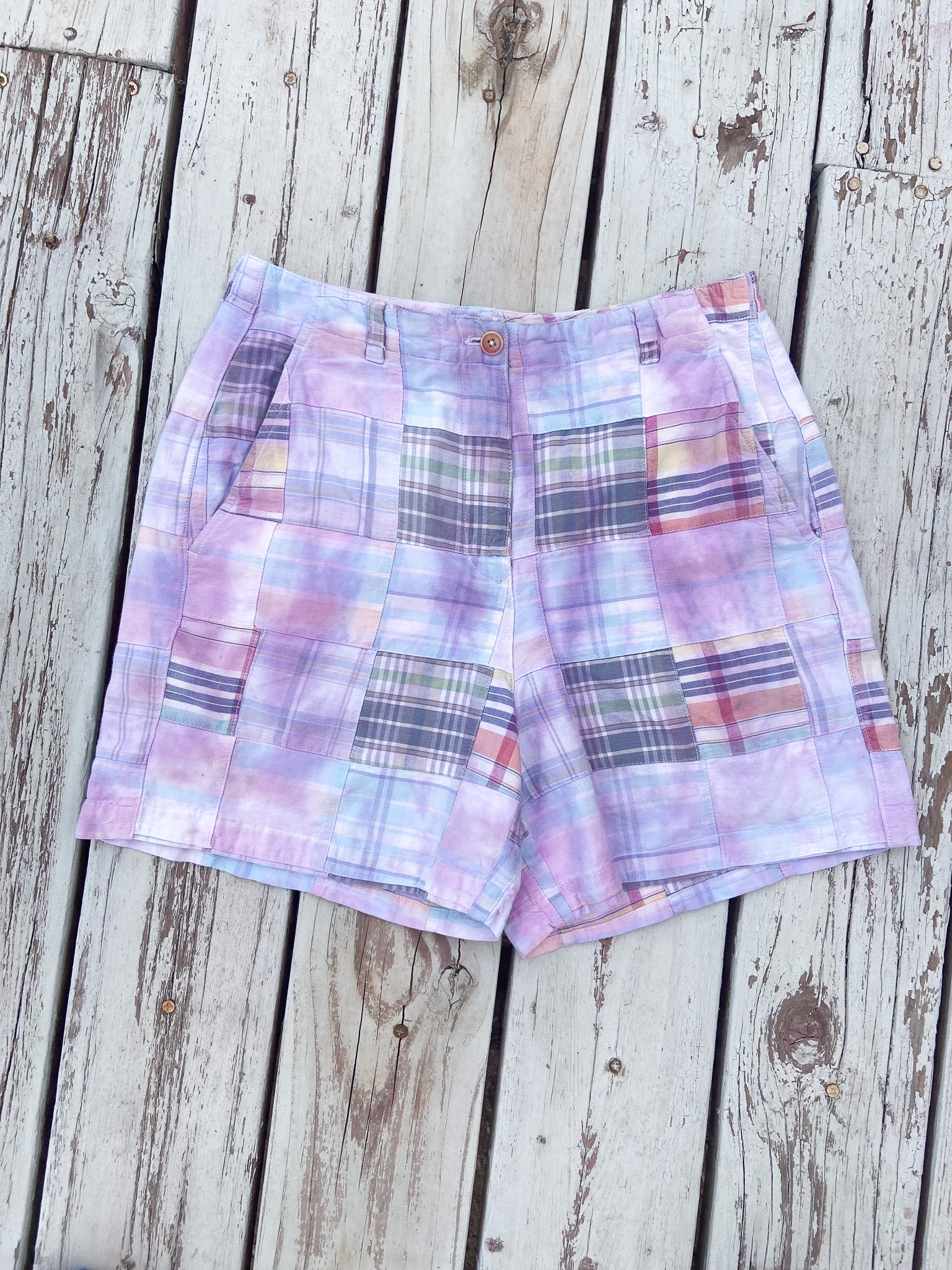 Upcycled Vintage Patchwork Shorts