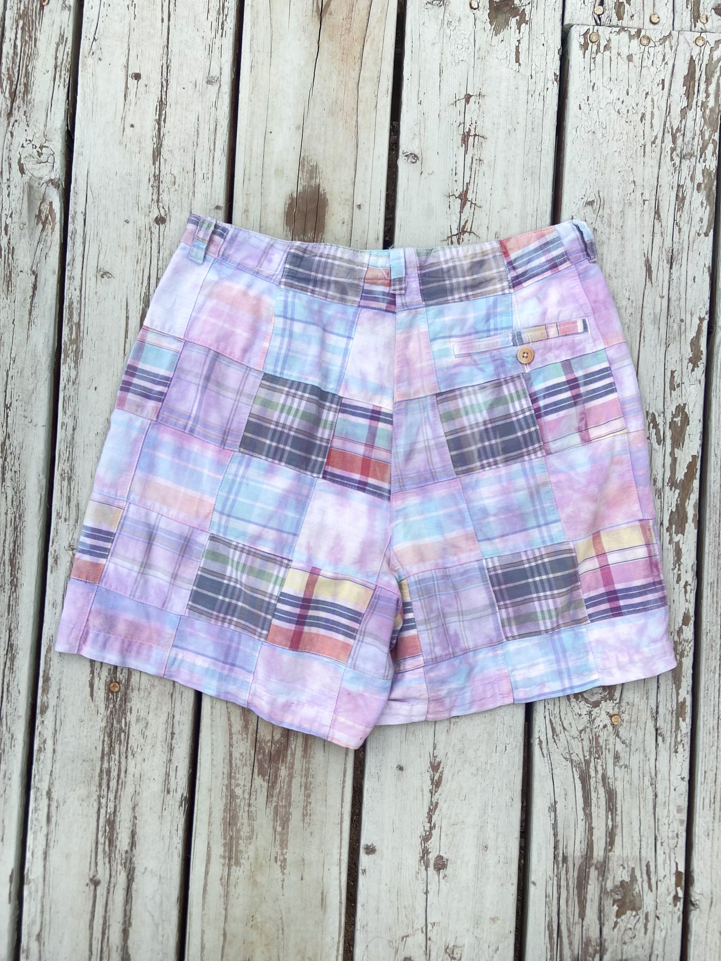 Upcycled Vintage Patchwork Shorts